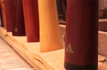 photo de plusieurs cloches d'Alex didgeridoo 
